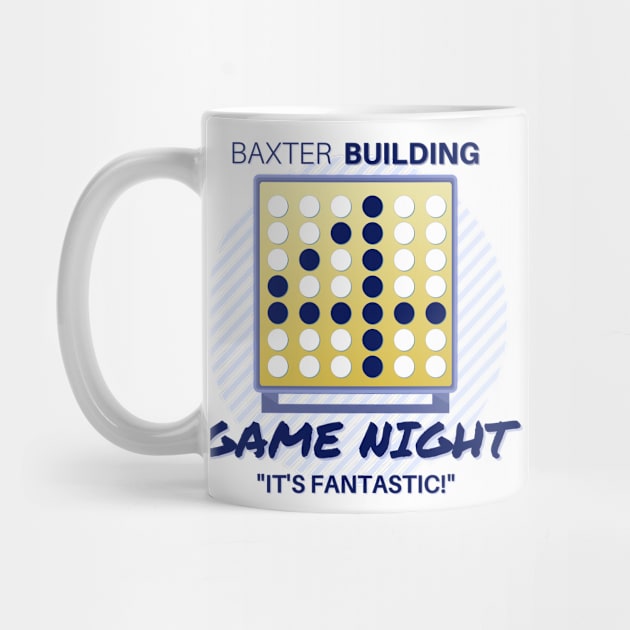 Baxter Building Game Night (dark) by Damn_Nation_Inc